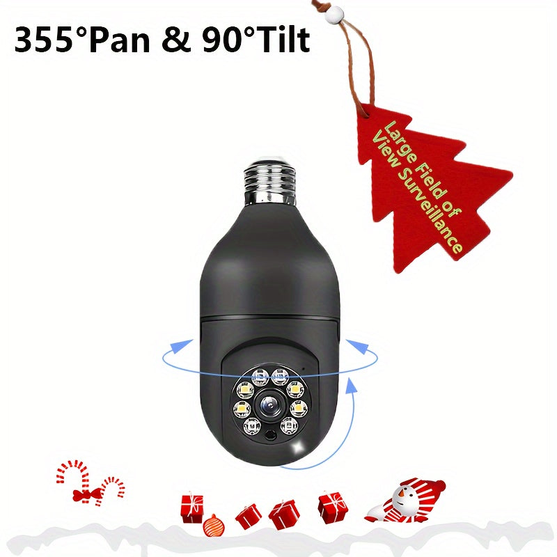 1080P WiFi Xavfsizlik Kamerasi Burilishli Ob'ektiv bilan Kechqurun Ko'rish USB bilan quvvatlanadigan Ko'p Foydalanuvchi Ilovasi Plastik