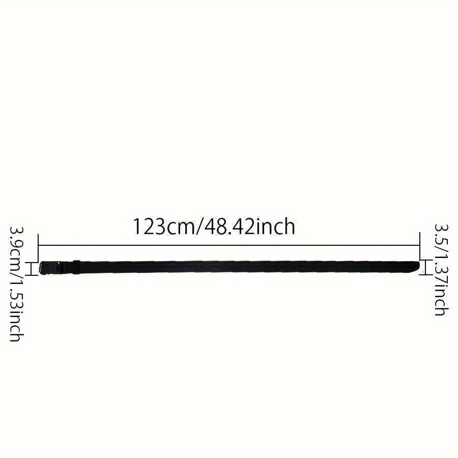 Мужской нейлоновый ремень с автоматической пряжкой для активного отдыха и повседневной носки