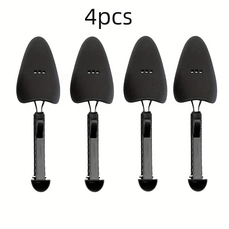 Men's Black Shoe Supports 4 Pack, Shoe Shape Maintainers, Extend Shoe Life