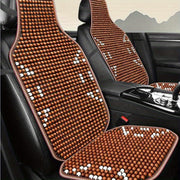 Car Seat Cooling Pad Breathable Wooden Beads Summer Cushion