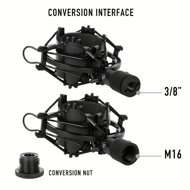 Microphone Shock Mount Bracket for Eid Al-Adha XLR Microphone Stabilizer