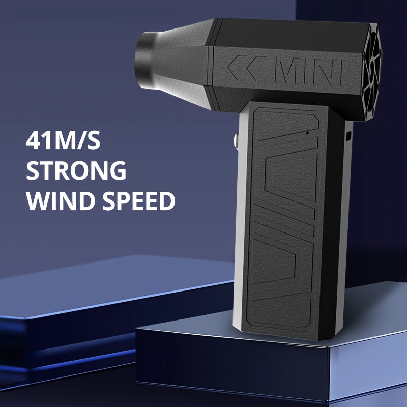 Handheld Fan with High-Speed 90000 RPM USB Rechargeable Lithium Battery for Outdoor Activities