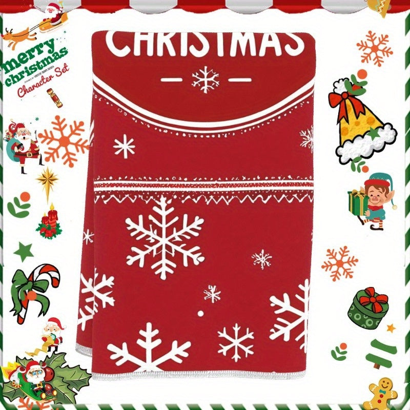 Christmas Wall Decor 18x66.04cm Holiday Gift for Winter Season