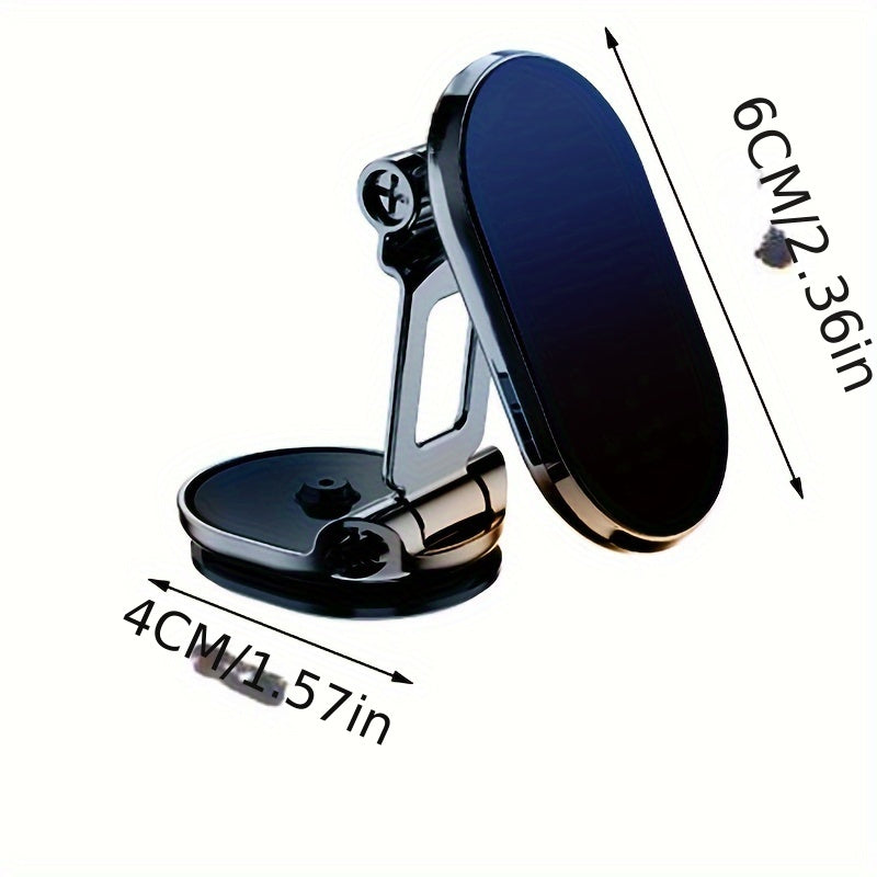 Universal Magnetic Car Phone Holder Retractable Dashboard Mount