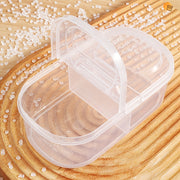 Large Capacity Food-Grade PP Storage Container with Handle for Fruits and Vegetables