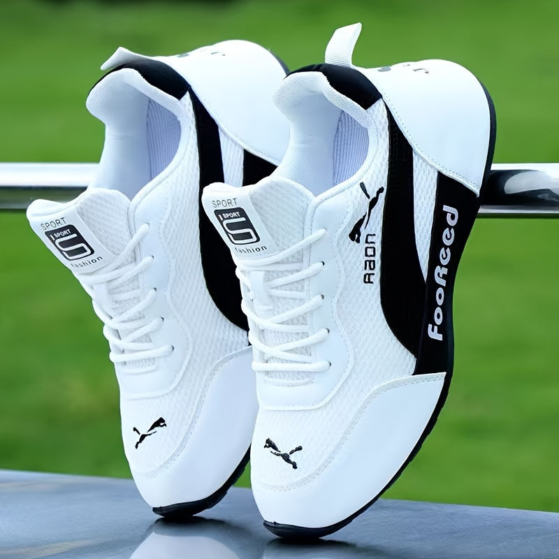 Дышащие унисекс спортивные кроссовки с противоскользящими подошвами и повседневным, модным дизайном.