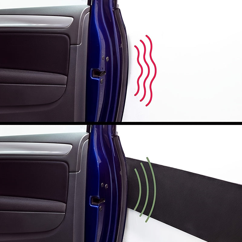 Self-Adhesive EVA Garage Door Protector Black Waterproof Foam Bumper 79x8 inches