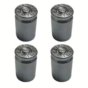 4 шт. серебряных колпачков на вентиль шины для автомобиля, грузовика, мотоцикла, велосипеда, крышка от пыли