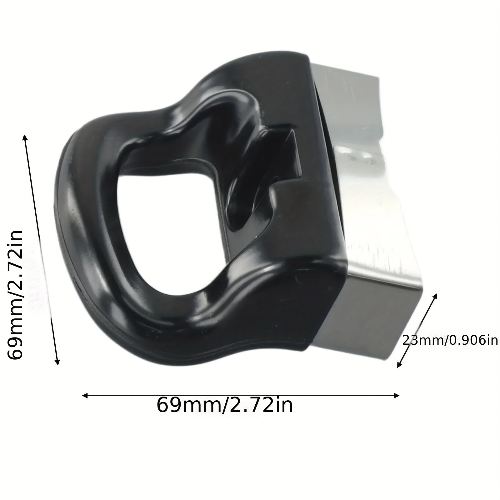 Set of 2 Black ABS Pot Side Handles for Pressure Cookers and Cookware