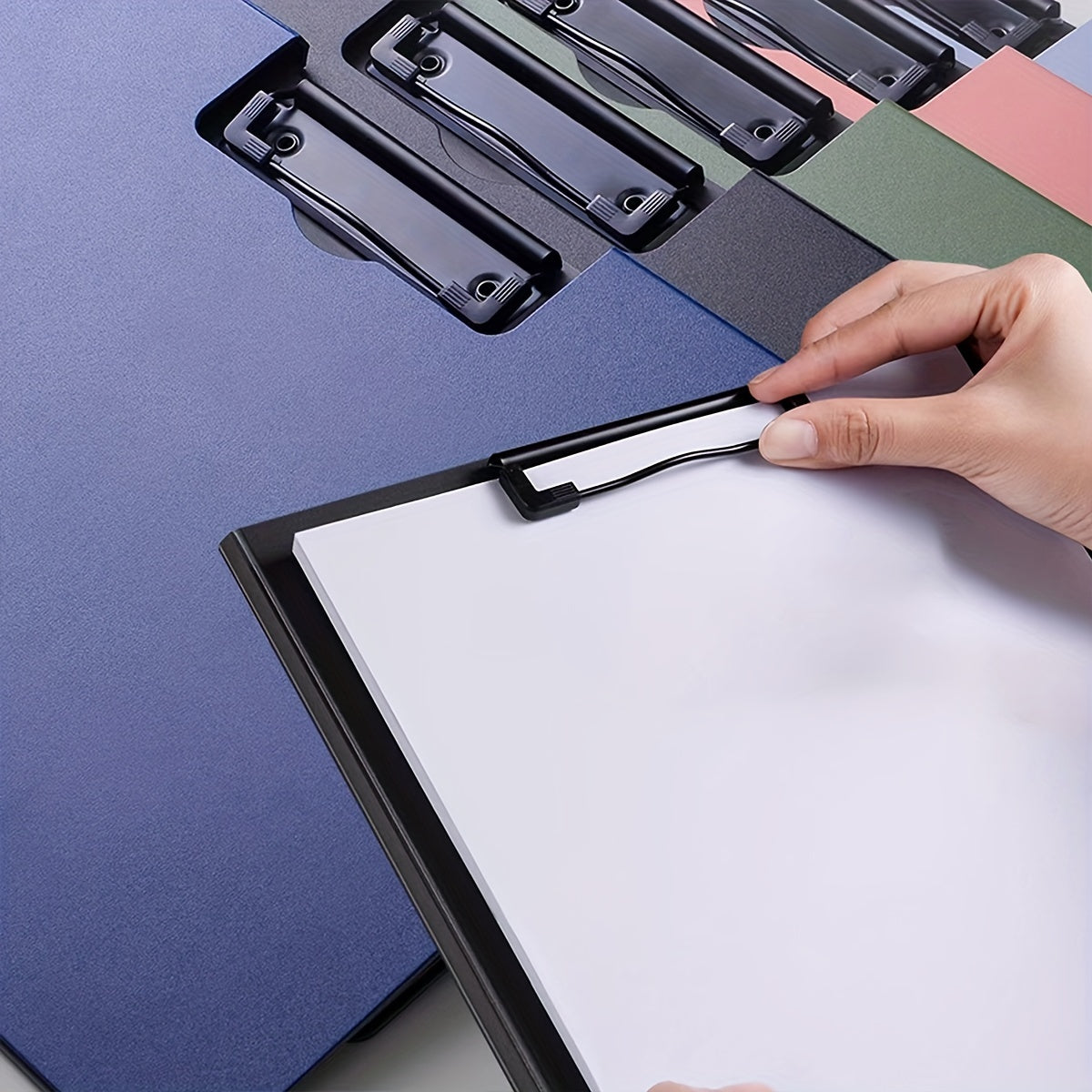 A4 Plywood Color Double Clip Folder for Documents