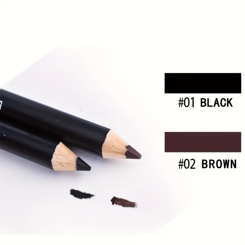 Женский водостойкий черный карандаш для глаз, стойкий к растушевке, поту и влаге