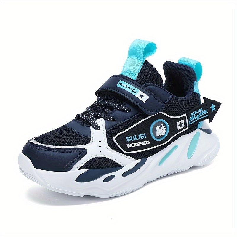Children's Breathable Mesh Sneakers for Boys and Girls Non-Slip Sole All-Season