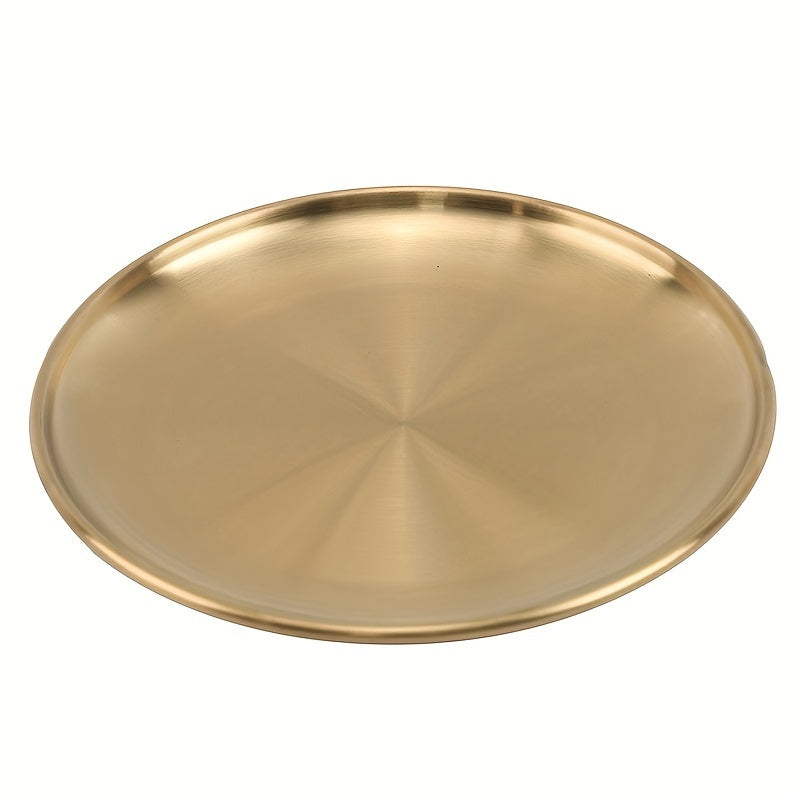 Stainless Steel Coffee Tray for Buffet Parties and Fruit Decoration