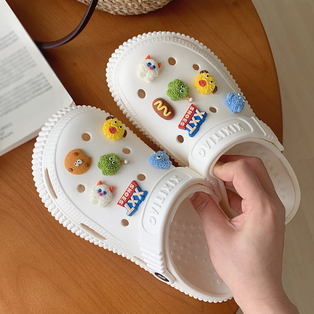 Women's Hollow-Out Slide Sandals EVA Non-Slip Animal Cartoon Summer Spring