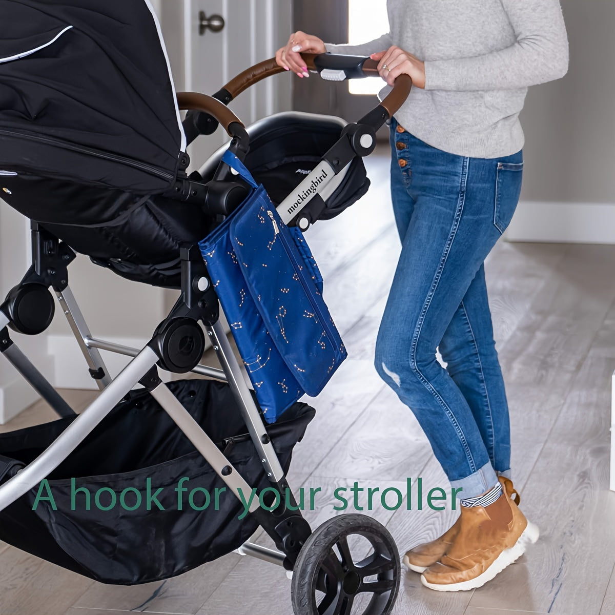 Waterproof Portable Changing Pad for Kids Outdoor Black