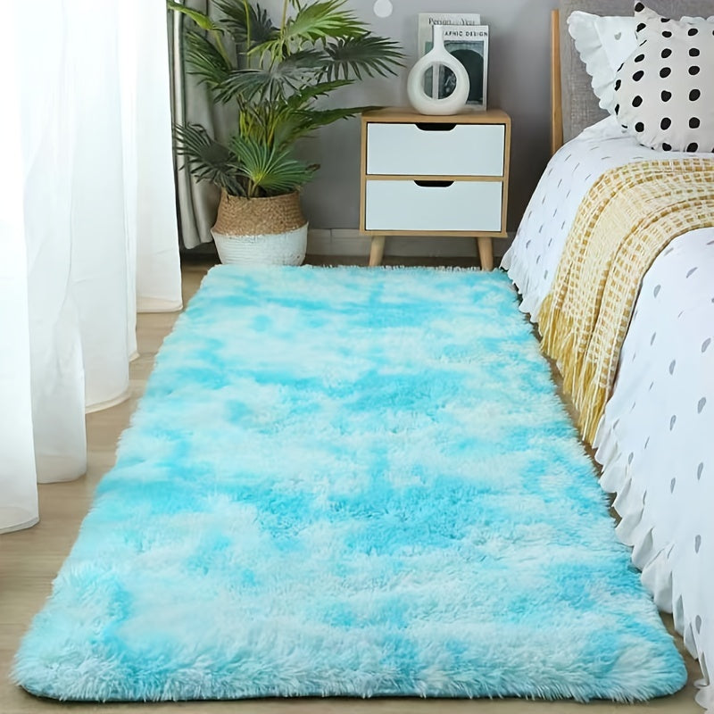 Soft Fluffy Shag Area Rug for Living Room or Bedroom Non-Slip Machine Washable