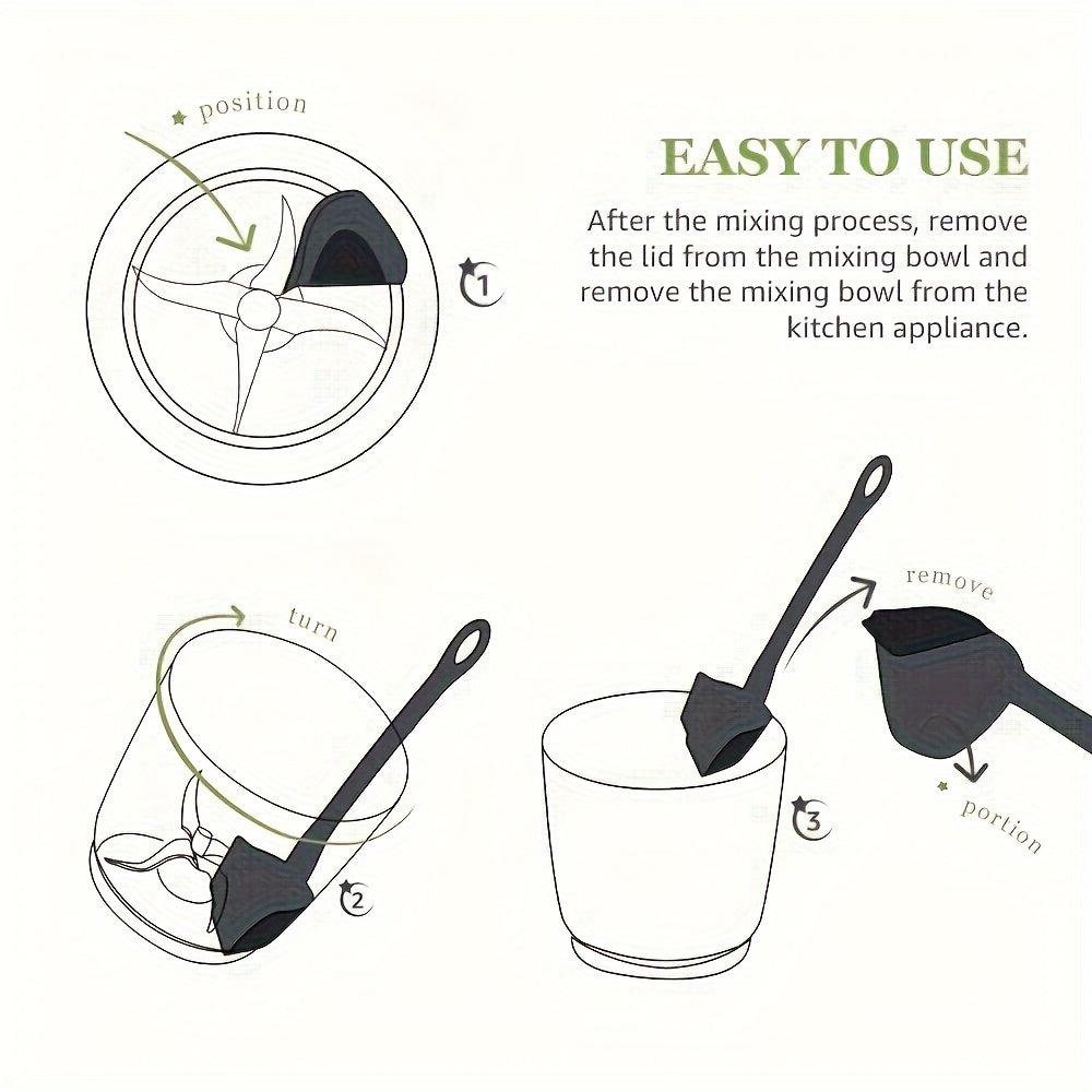 Rotary Spatula Set for Thermomix TM6 TM5 TM31 BPA-Free Kitchen Scraper and Accessories