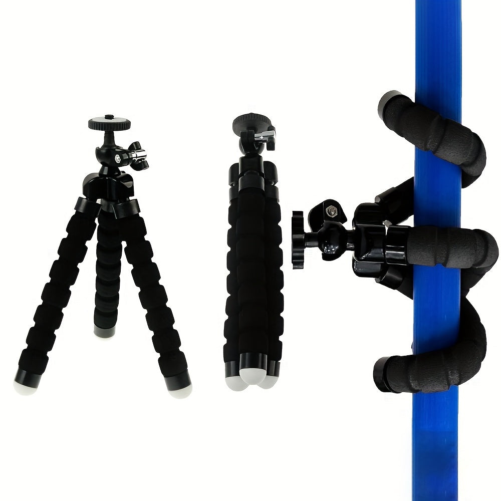 Комплект аксессуаров для экшн-камеры 20-в-1: крепления, скобы, ремни, батареи, кабель для зарядки