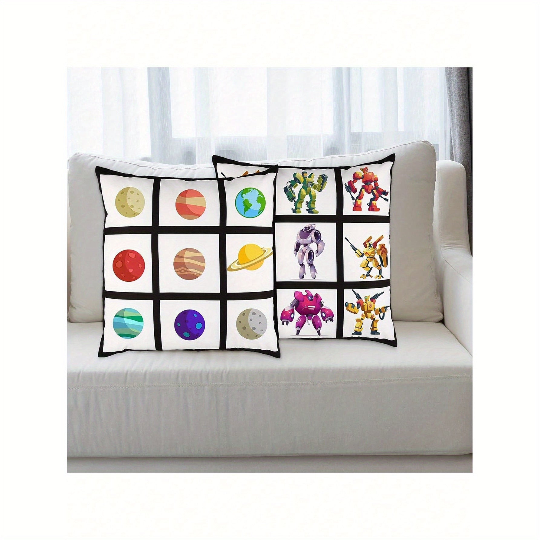 Custom Single-Sided Printed Pillowcase for Kids Pets and Events Soft Polyester