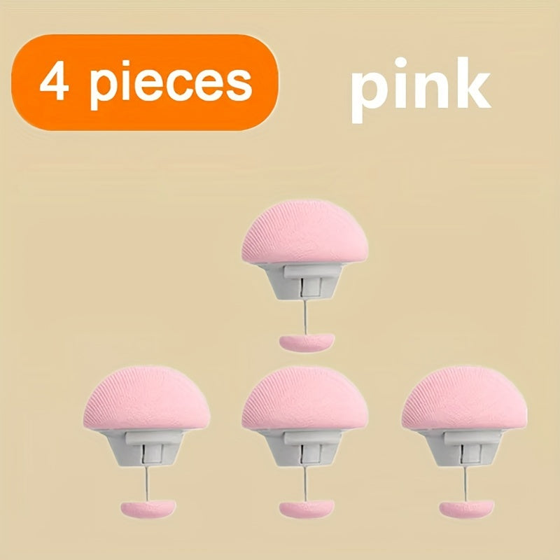 Multifunctional Mushroom Shape Curtain Clips for Quilts and Sheets Reusable and Easy to Use