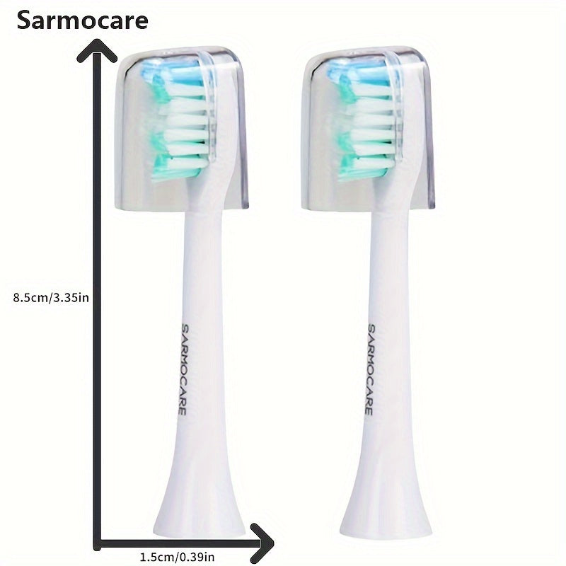 Juego de cabezales de cepillo de dientes eléctrico de repuesto de 6 u 8 unidades para cepillos de dientes sónicos