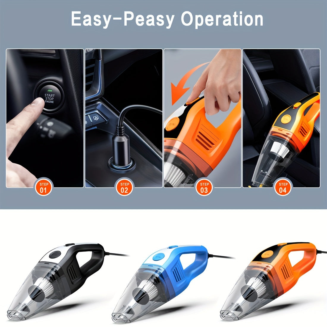 Aspiradora de mano mini portátil para eliminar polvo, herramienta de limpieza portátil