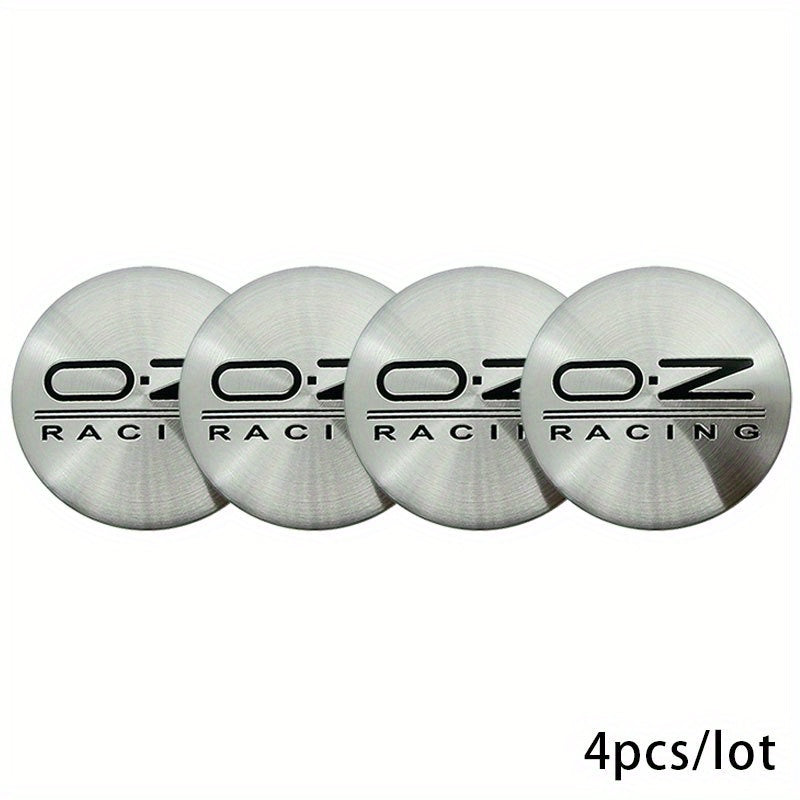 4Pcs Car Wheel Center Hub Caps 56mm 2.2in Alloy Fit Oz Racing Emblems