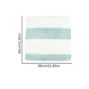 Microfiber Kitchen Towels Set of 5 Absorbent Dish Cloths Multi-Purpose Cleaning Pads