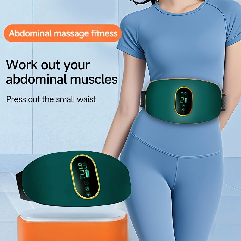 Portable Full Body Electric Massage Belt with Rechargeable Lithium Battery