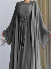 Комплект платье и жилет A035-3