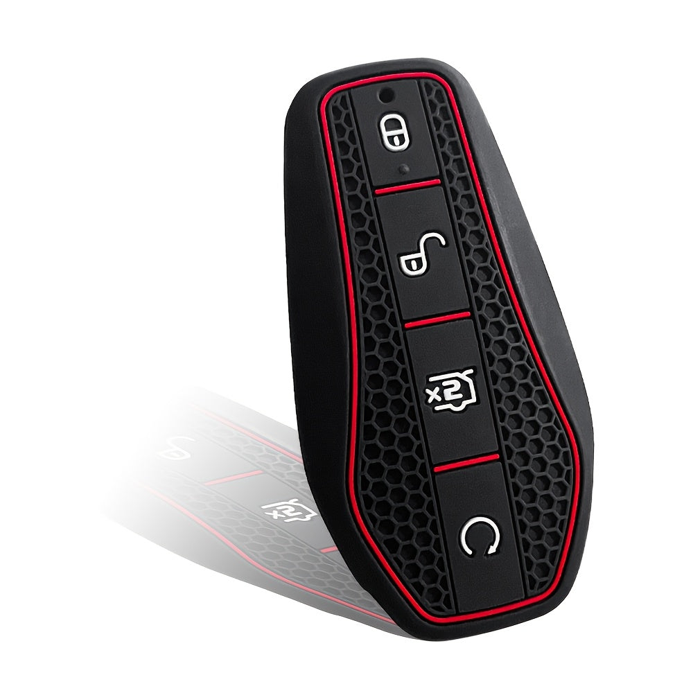 Premium Silicone Key Fob Cover for EV Remote Shockproof Wear-Resistant