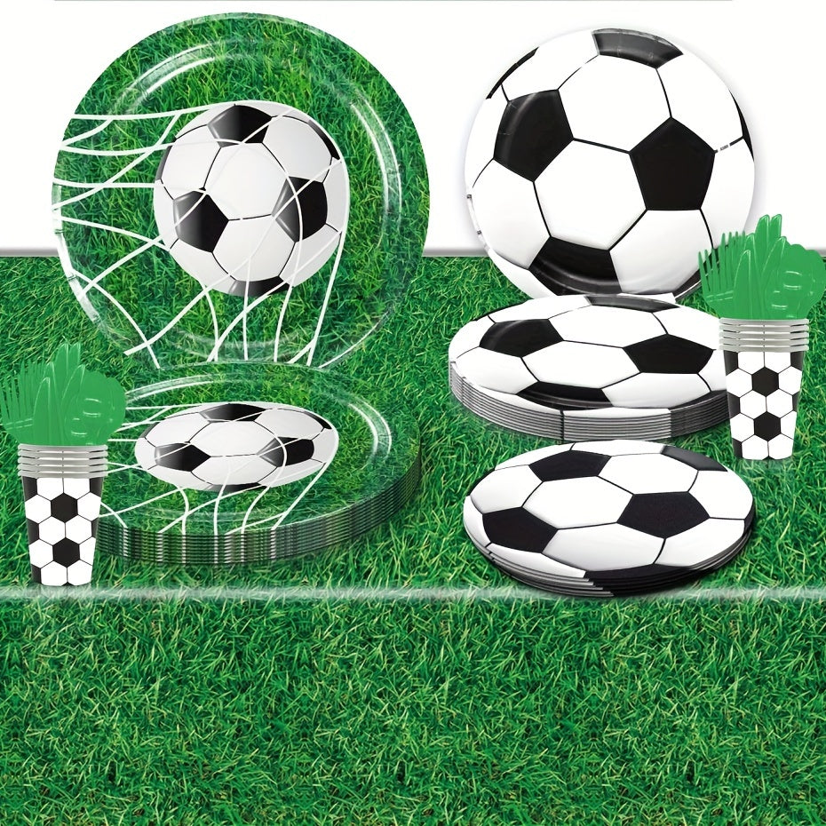 Rectangular Green Grass Plastic Tablecloth for Sports Events and Parties 130x220cm