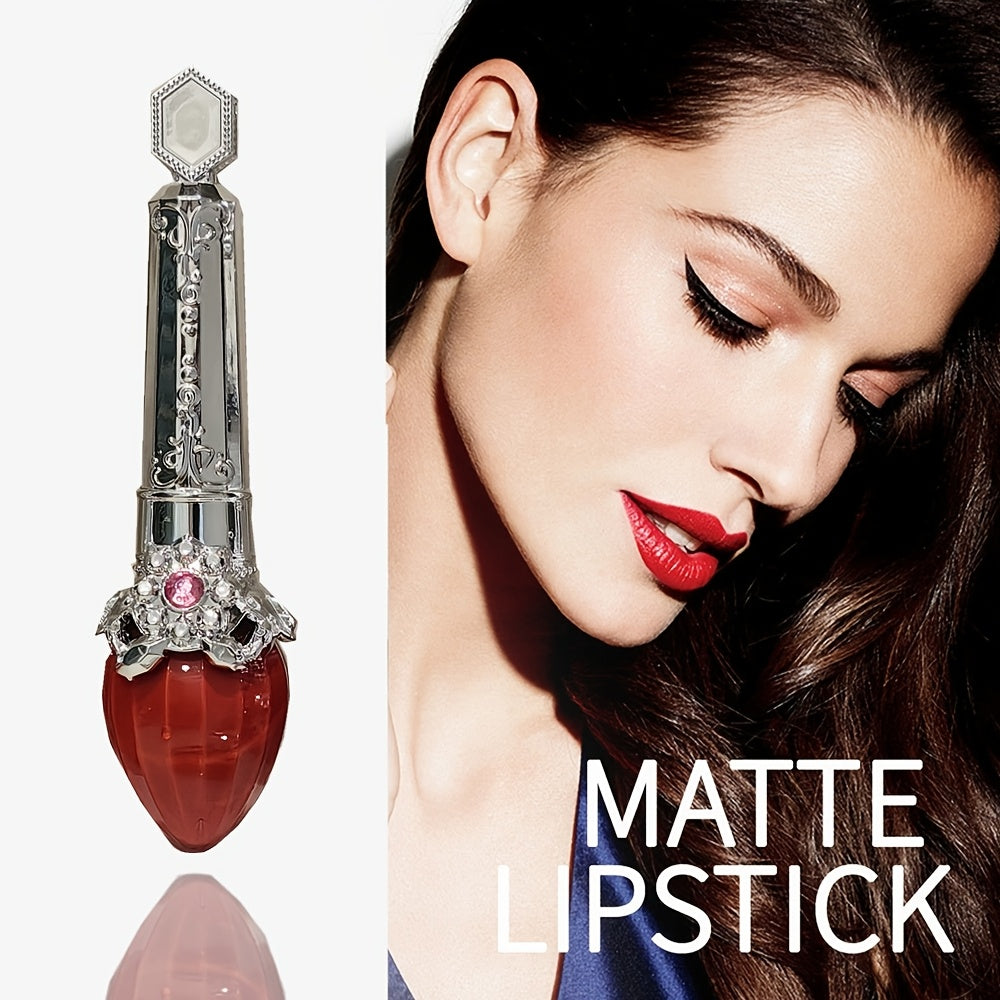 Женский водостойкий стойкий красный матовый глянцевый жидкий помада-люмиксер для губ