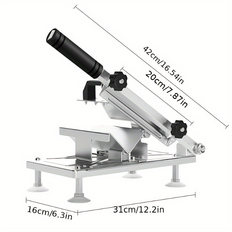 Moslashuvchan zanglamaydigan po'latdan yasalgan oshxona kesgich, go'sht, meva va sabzavotlar uchun