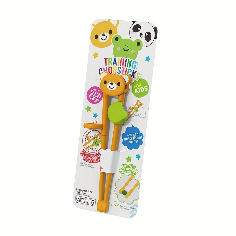 Animal Design Training Chopsticks for Beginners Kawaii Cartoon Tableware