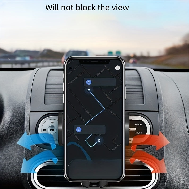 Soporte universal para teléfono de coche, montura en ranura de CD, silicona, rotación de 360°
