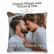 18x18 Polyester Pillow Cover for Home Decor and Gifts for Valentine's Day Christmas Thanksgiving and New Year