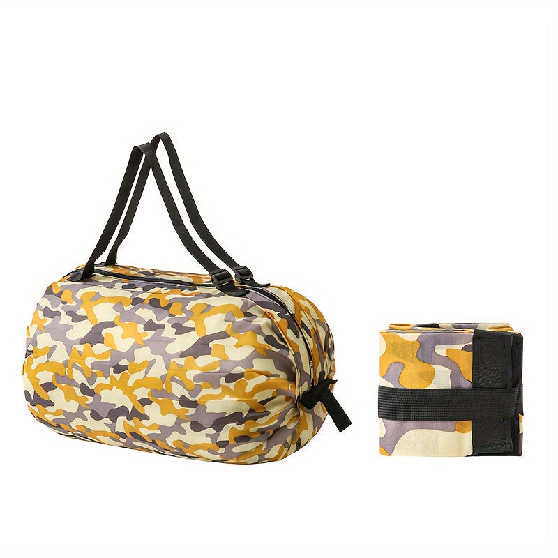 Foldable Shopping Bag with Large Capacity for Grocery and Travel Use