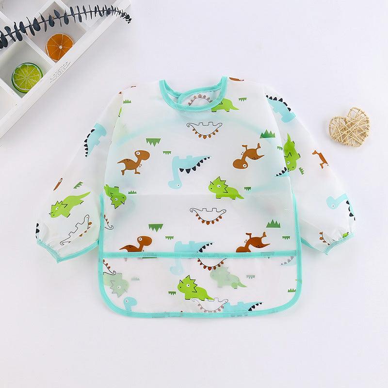 Waterproof Baby Bibs with Cartoon Animal Pattern for Christmas Halloween Thanksgiving