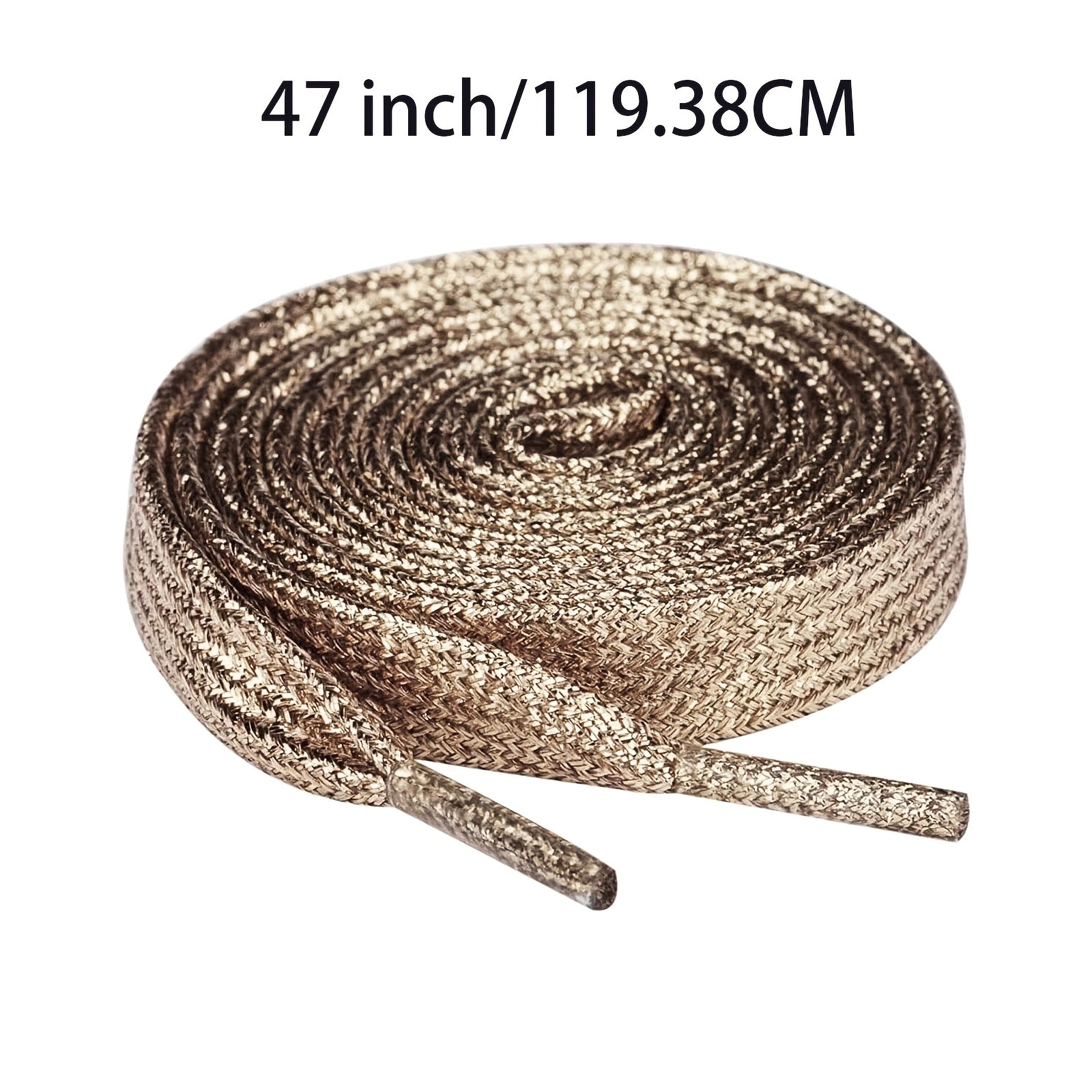 Women's Reflective Plastic Shoelaces Decorative Textured Fits Shoes Boots