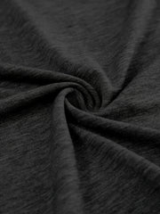 Women's V-Neck Short Sleeve Casual Top Loose Fit Cotton Easy Wear