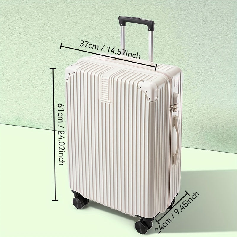 24-Inch Hard Shell Luggage with TSA Lock Spinner Wheels and Retractable Handle in Multiple Colors