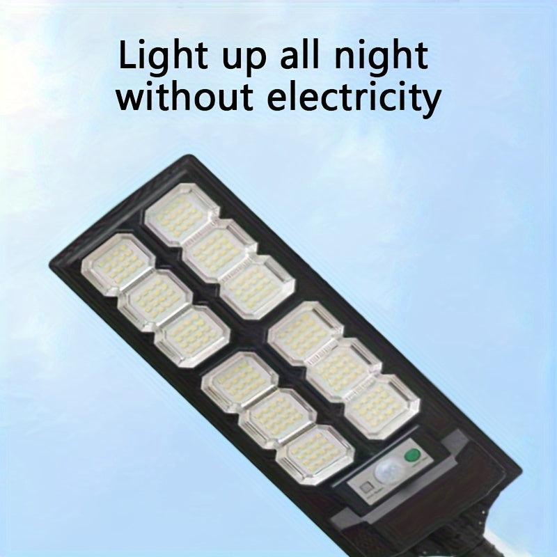 Solar-Powered LED Lantern with Infrared Sensor and Push Button for Outdoor Courtyards