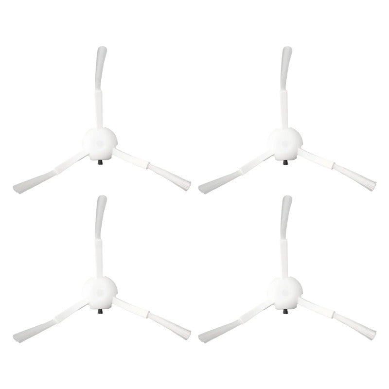 Set of 4 Plastic Side Brushes for Robot Vacuum Cleaner Floor Cleaning