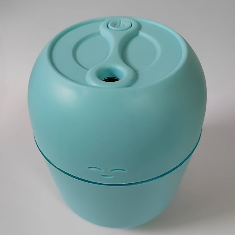 Compact USB Facial Steamer for Home Office Car Use Low Voltage Durable Plastic