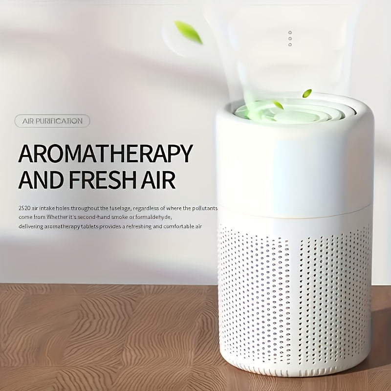 Universal HEPA Air Purifier with Aromatherapy for Pollen Dust Smoke Removal