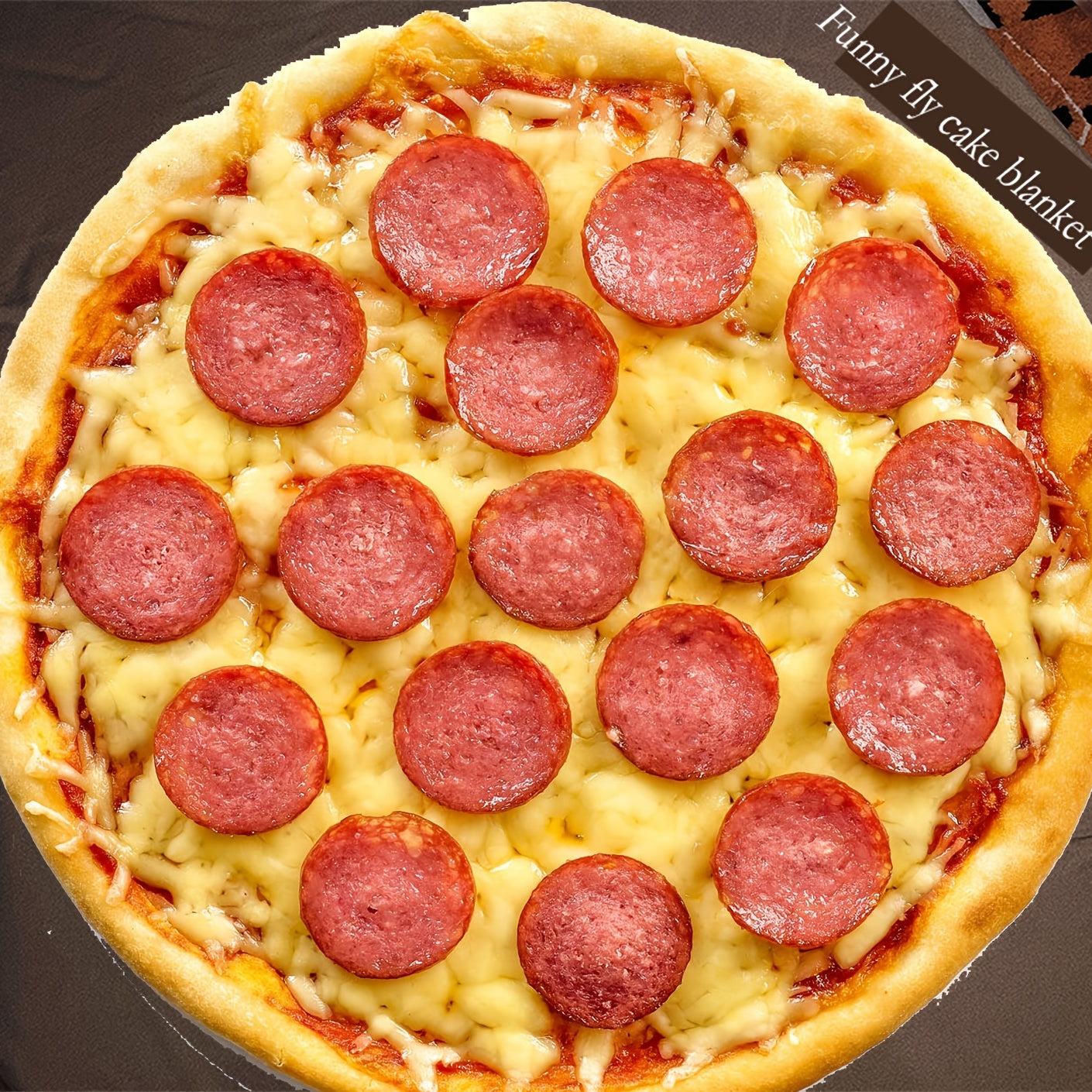 Pizza Flannel Blanket Cozy Sofa Throw Oversized Beach Towel Camping Bed Use