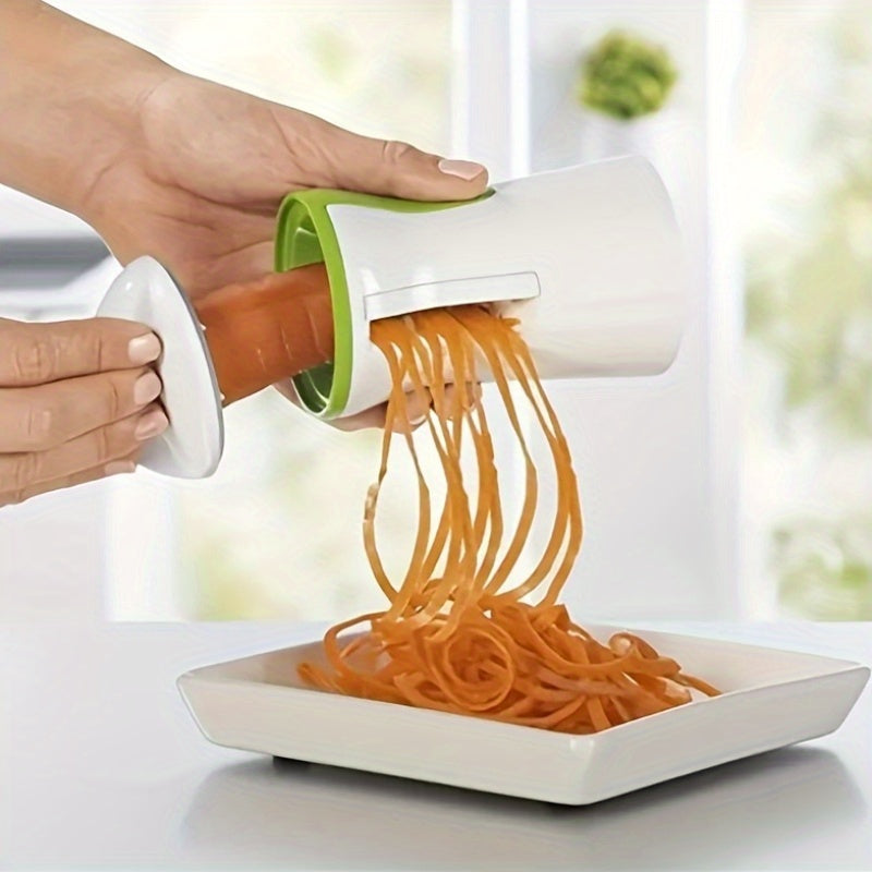Manual Spiralizer Vegetable Slicer for Zucchini Carrots Cucumbers Kitchen Shredder Tool