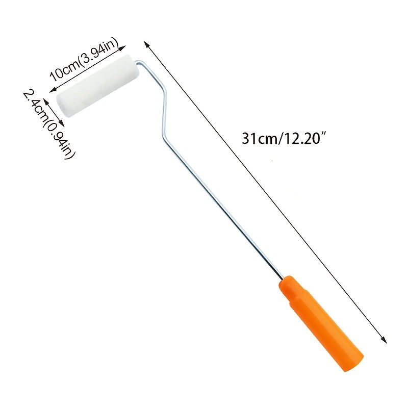 11 dona bo'yoq rulosi to'plami, qoplamalar bilan, devorlar uchun, 10.16 sm, Tijorat maqsadlarida