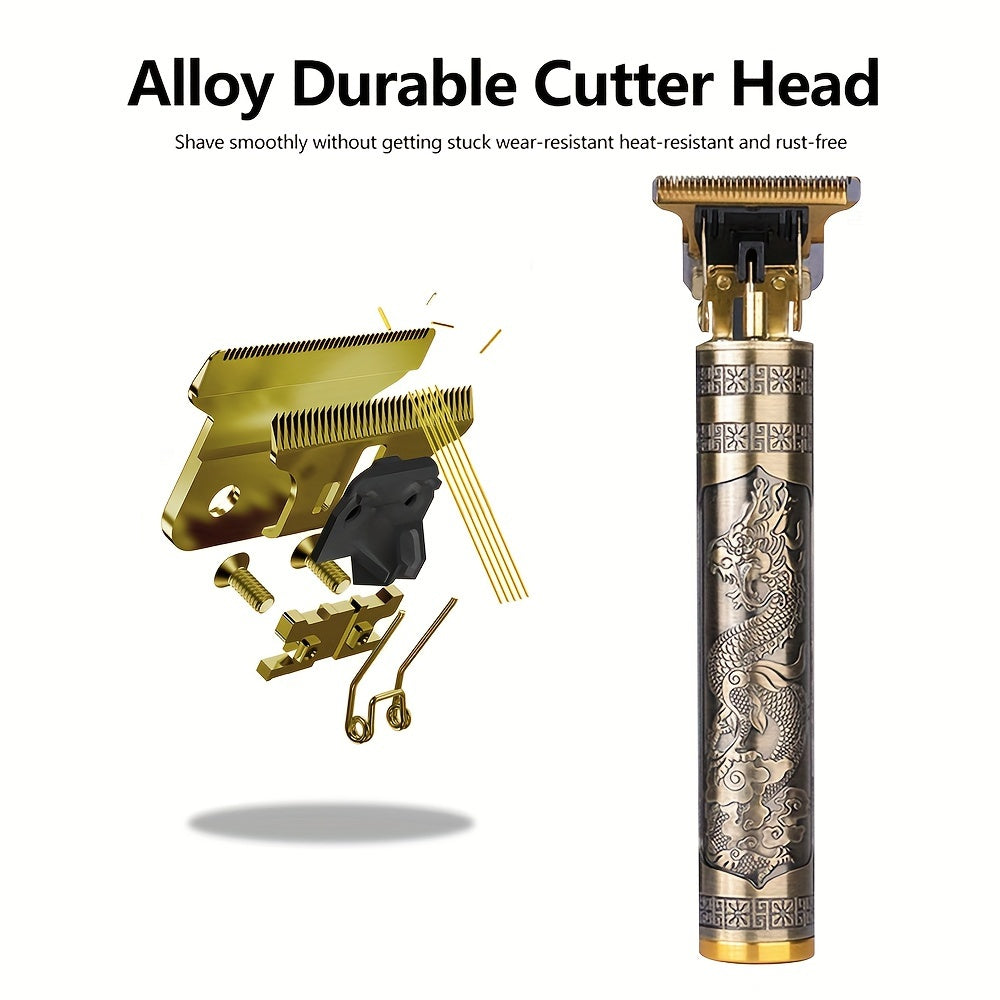 Машинка для стрижки волос 3в1, триммер для бороды, беспроводной электробритва для мужчин